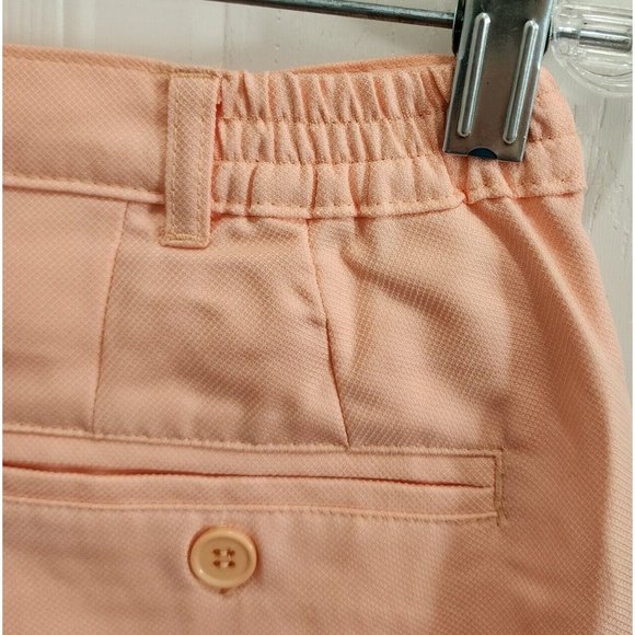 Vtg NOS NEW K.T. Keneth Too! Women's Golf Shorts Elastic Waist Orange Size 10P - Picture 13 of 14